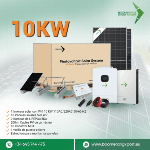 Kit Solar 10kW con Baterías